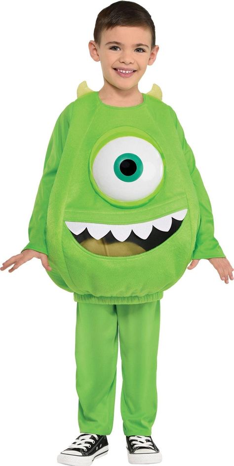 Cursed Costumes, Mike Wazowski Halloween Costume, Bad Costumes, Mike Wazowski Costume, Pixar Costume, Hot Costumes, Monster University Party, Mike Wazowski, Monsters University