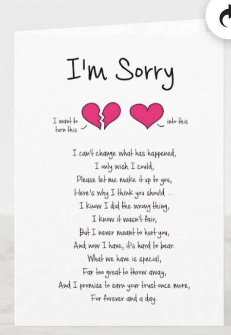 Sorry Card Ideas, Sorry Message For Friend, Sorry Letter, I Love You Quotes, Bff Quotes, Instagram Frame, Love Yourself Quotes, Homemade Cards, I Promise