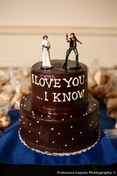 Star Wars Grooms Cake, Grooms Cake Tables, Star Wars Themed Wedding, Satellite Beach Florida, Geek Birthday, Star Wars Birthday Cake, Wedding Cake Centerpieces, Wedding Cake Options, Cake For Boyfriend