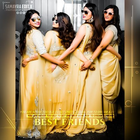 4 Girls Group Dp, Girls Group Dp, Group Dp, Bestie Forever, Punjabi Girl, Friendship Photos, Friend Photography, Dp Stylish, Girl Dpz