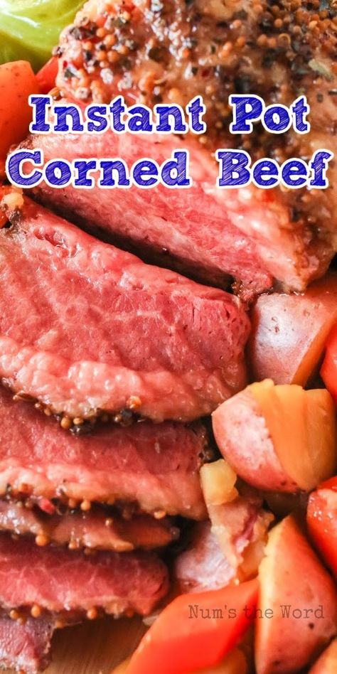 How To Cook Corned Beef In Instant Pot, Instant Pot Corned Beef Brisket, Corned Beef Recipes Dutch Oven, Corn Beef Instant Pot, Instant Pot Corn Beef, Corned Beef In Instant Pot, Corned Beef Instant Pot, Corn Beef Recipes, Cooking Corned Beef Brisket