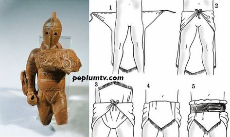 PEPLUM: PEPLUM Fashion : Subligaculum Loincloth Men, Ancient Rome Clothing, Primitive Clothing, Greek God Costume, Modern Bikinis, Rome Antique, Art Outfit, The Roman Empire, Roman Soldiers