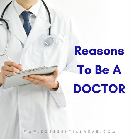 Maybe you've been a little bit intimated to pursue your dreams of becoming a doctor, so we'll give you a little push 😉 Here are good reasons why you should pursue that dream of yours #kcessentialwear #nurse #nursing #nursingcareer #rn #rnlife #healthcareworkers #healthcareheroes #motivation #inspiration #scrubs #wearscrubs #qualityscrubs #medcouture Reasons To Become A Doctor, How To Become A Doctor Tips, How To Be A Doctor, Doctor Motivation, Being A Doctor, Getting Into Medical School, Become A Doctor, To Be A Doctor, Be A Doctor