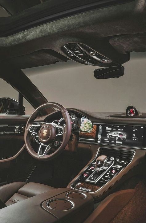 Panamera Sport Turismo, Carros Porsche, Audi Interior, Mini Vans, Cars Audi, Luxury Car Interior, Car Interior Design, Best Luxury Cars, Porsche Panamera