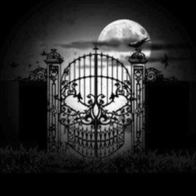 skull gate Alchemy Gothic Art, Dark Architecture, Cemetery Boys, Gothic Inspiration, Game House, White Gothic, Alchemy Gothic, Gates Of Hell, Gothic Steampunk