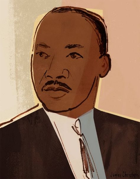 Mlk Wallpaper, Mlk Poster Ideas, Mlk Illustration, Mlk Portrait, Mlk Drawing, Marther Luther King, Mlk Poster, Mlk Art, Ipad Calendar