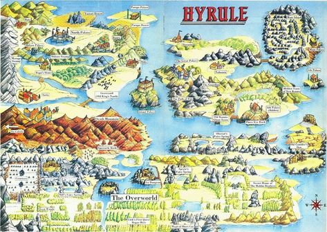 Zelda Map, Hyrule Castle, Rpg Maps, Nes Games, Rpg Map, High Pictures, Zelda Art, Fantasy Map, Old Video