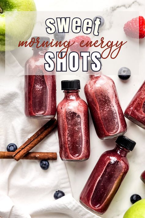 Looking for the perfect morning boost or a way to maintain your focus throughout the day? Discover the energy-boosting magic of Energy Shot Recipes from Deirdra Monet's Lifestyle Blog. Say goodbye to coffee and hello to natural energy and focus, with these delicious and immunity-boosting concoctions! Natural Energy Shots, Juice Shots Recipes For Energy, Homemade Wellness Shots, Energy Shots Homemade, Natural Energy Booster Drinks, Energy Boosters Drink, Herbalism Recipes, Healthy Shots, Energy Juice Recipes