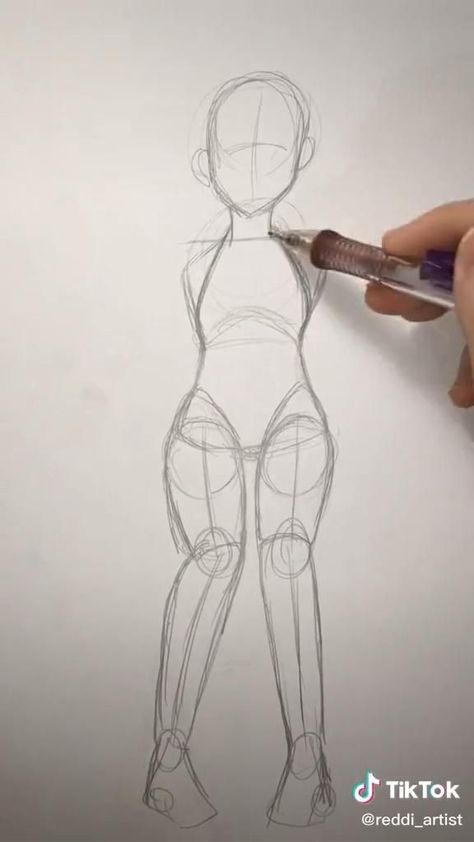 Drawing Tutorial Body Female, Body Tutorial Drawing Girl, How To Draw Women, Swag Art Girl, Body Tut, Drawing Tut, Drawing Anime Bodies, Kraf Kertas, Body Drawing Tutorial