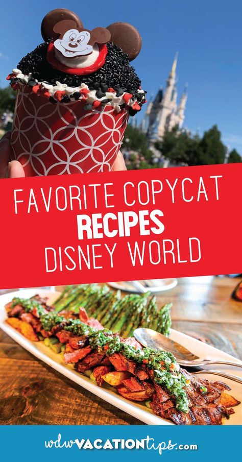 Disney World Recipes, Disney Dessert Recipes, Disney Inspired Recipes, Recipes Disney, Disney Themed Food, Dole Whip Recipe, Disney Dishes, Disney Inspired Food, Disney Desserts