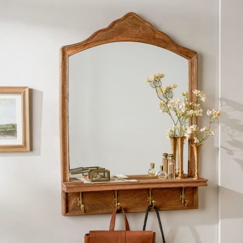 Powder room mirror