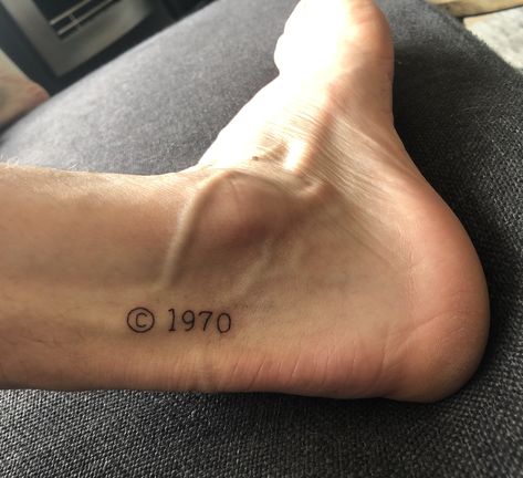 1970 year of birth 1970 Tattoo Ideas, 1970 Tattoo, Tatu Baby, Body Is A Temple, Fish Tattoos, I Tattoo, Jesus Fish Tattoo, Tatting, Tattoo Quotes