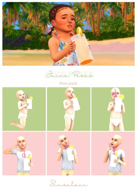 Toddler Hair Sims 4, Sims 4 Couple Poses, Toddler Poses, Sims Baby, Sims 4 Family, The Sims 4 Pc, Free Sims 4, The Sims 4 Packs, Sims 4 Children