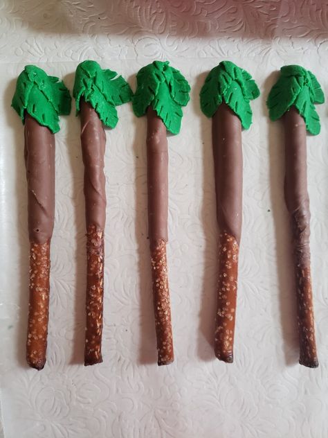 Palm tree pretzel rods...yumm Pretzel Rods, Palm Tree, Palm Trees, Bridal Shower, Party Ideas, Violet, Shower