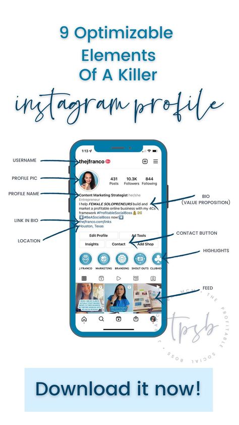 Convert your audience instantly by optimizing your #INSTAGRAMPROFILE #instagramforbusiness Bio Ig, Instagram Training, Instagram Profil, Ig Bio, Instagram Goals, Network Marketing Tips, Work Tips, Virtual Assistant Business, Instagram Marketing Tips