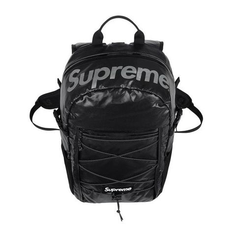 Skate 4, Supreme Backpack, Supreme Bag, Summer 16, Box Logo, Spring Summer 2016, Summer 2016, Black Backpack, Mint Condition