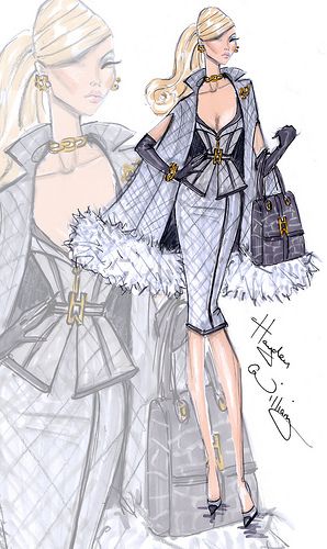 Hayden Williams for Fashion Royalty: 'It's All Business' Véronique Perrin Vintage Fashion Sketches, Fashion Design Inspiration, Hayden Williams, Fashion Drawing Sketches, Design Moda, Sketches Dresses, Fashion Sketchbook, Fashion Illustration Dresses, Fashion Illustration Sketches