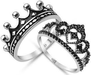 king and queen crown ring set engraved crowns King Queen Rings, Aesthetic Crown, Relationship Rings, Moonstone Engagement Ring Rose Gold, King And Queen Crowns, Wedding Rings Sets His And Hers, His And Hers Rings, Trendy Chokers, Queen Rings