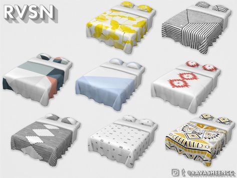 RAVASHEEN's Nothing Else Mattress - Double Bed Ravasheen Cc, Sims 4 Bed Mattress Cc, Sims 4 Cc Mattress Double, Ts4 Bed, Sims 4 Bed Covers Cc, The Sims 4 Cc Bed Cover, Sims 4 Cc Double Bed Mattress, Sims 4 Beds, Double Bed Mattress