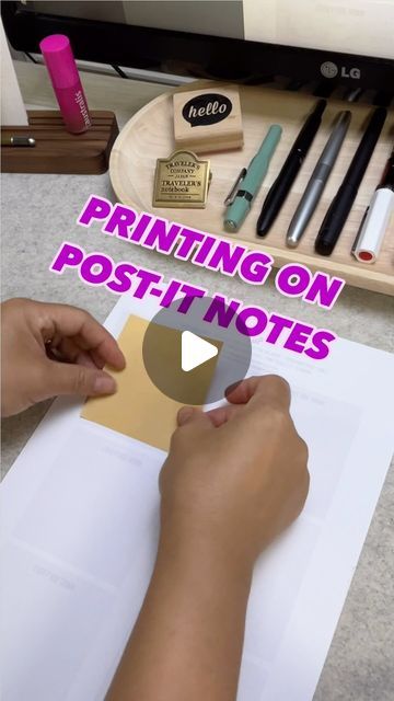 MARIANE | Planning Inspiration and Printable Planner Inserts on Instagram: "How do you print on post-it notes?

This habit tracker template comes with 2 pages: 

1️⃣ first is a template with boxes you print so you can align and stick on your 3”x 3” post-it notes to
2️⃣ once stuck on, feed it into your printer 🖨️ - check if your printer can do this!
3️⃣ print the 2nd page that has the habit tracker

Voila! Ready to track either your daily routines or habits you’re trying to get better at.

Type POST IT in the comments for the link to this printable download 

#habittracker #habittrackers #postitnotes #buildbetterhabits" Post It Planner, Cute Post It Notes Ideas, Habit Tracker Template, Tracker Template, Stick Notes, Habit Tracking, Calendar Girls, Stuck On You, Cute Posts