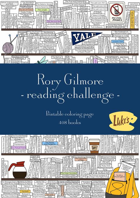 Rory Gilmore Reading List Printable, Rory Gilmore Reading Challenge, Rory Gilmore Reading List, Rory Gilmore Book List Reading Challenge, Reading Journal Pages, Rory’s Book List, Books Read By Rory Gilmore, Rory Gilmore Bookshelf, All The Books Rory Gilmore Read