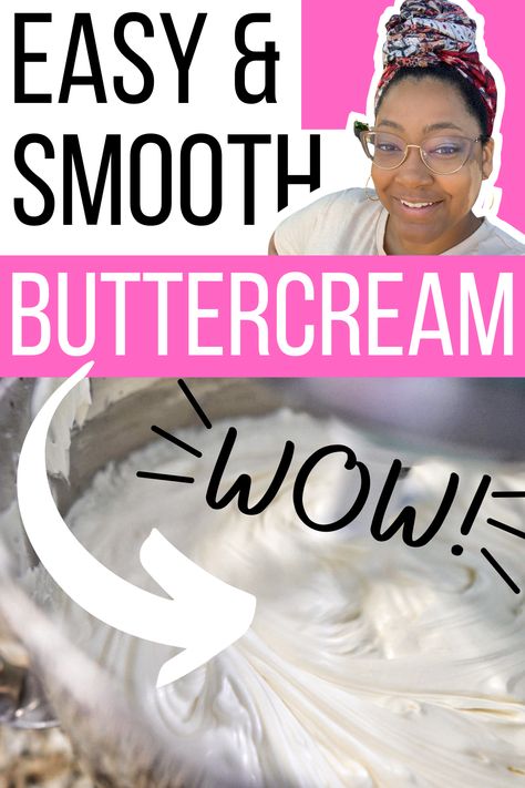 How To Get Smooth Buttercream On Cake, Funky Buttercream Recipe, Funky Batter Buttercream Recipe, Funky Buttercream, Smooth Buttercream Recipe, Silky Buttercream, Crusting Buttercream, Smooth Buttercream, Buttercream Icing Recipe