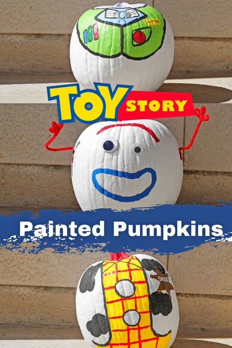 Toy Story Pumpkin Painting, Toy Story Alien, Hand Painted Pumpkin, Toy Story Characters, Pumpkin Uses, Pumpkin Contest, Unique Products Design, Woody Toy Story, Halloween Magic