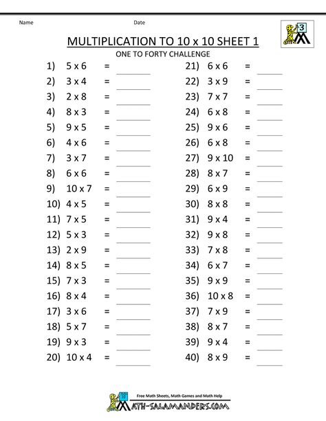 multiplication-drill-sheets-tables-to-10x10-1.gif 1,000×1,294 pixels Third Grade Division Worksheets, Division Worksheets Grade 3, Division Facts Worksheets, 3rd Grade Worksheets, Math Division Worksheets, Math Facts Addition, Math Fact Worksheets, Free Printable Math Worksheets, 3rd Grade Math Worksheets