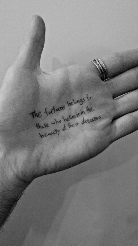 Always believe in your dreams... Daring Quotes, Believe Tattoos, Think Tattoo, Believe In Your Dreams, True Tattoo, Believe Quotes, Just Believe, Always Believe, Simplistic Tattoos