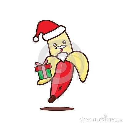 banana-santa-clause-christmas-illustration-great-christmas-new-year-celebrations-very-much-gifts Banana Santa, Banana Christmas, Santa Clause, Christmas Illustration, Donald Duck, Disney Characters, Disney, Christmas, Gifts