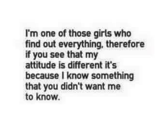 I ALWAYS find out. You should know that by now. Yep, did it again. Some people never learn.... Congrats! I Always Find Out The Truth, I Always Find Out, Some People Never Learn, Perfect Quotes, Talk Quotes, Perfect Word, Perfection Quotes, Real Talk Quotes, Reality Check