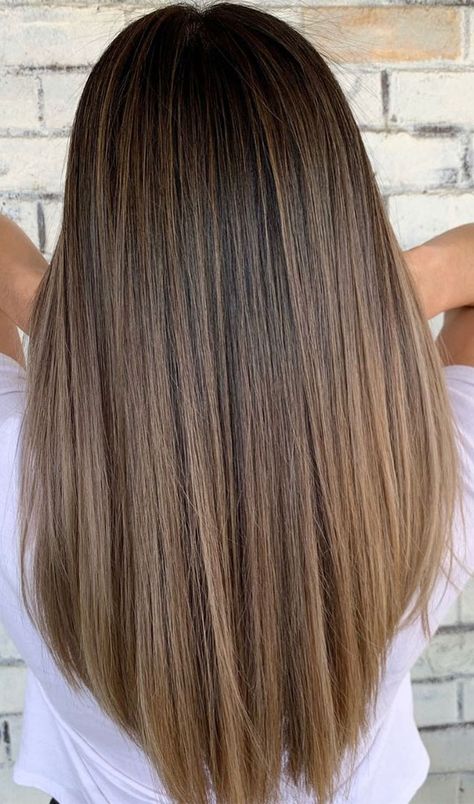 Natural Babylights, Fresh Hair Color, Subtle Hair Color, Hair Color Ideas For Brunettes Balayage, Best Hair Color, Vlasové Trendy, Dark Hair With Highlights, Brown Hair Balayage, Dye Colors