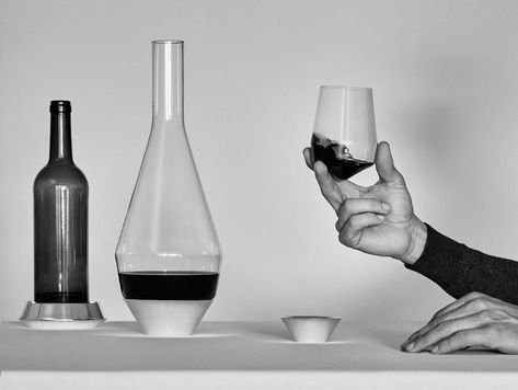 michael anastassiades sommelier collection puiforcat designboom Sori Yanagi Butterfly Stool, Coffee Room, Wine Carafe, Wine Photography, Michael Anastassiades, Restaurant Photography, Stemless Wine Glasses, Wine Tumblers, Art Of Living