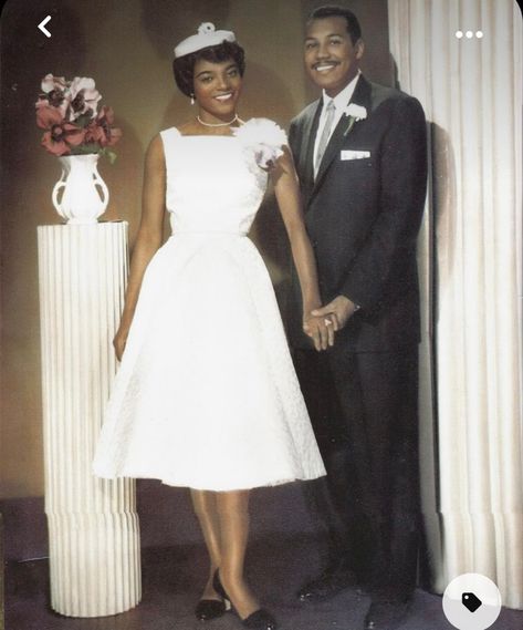 African American Weddings, Vintage Wedding Photos, Vintage Black Glamour, Black Bride, American Wedding, Pillbox Hat, Wedding Gowns Vintage, Vintage Bride, Vintage Bridal