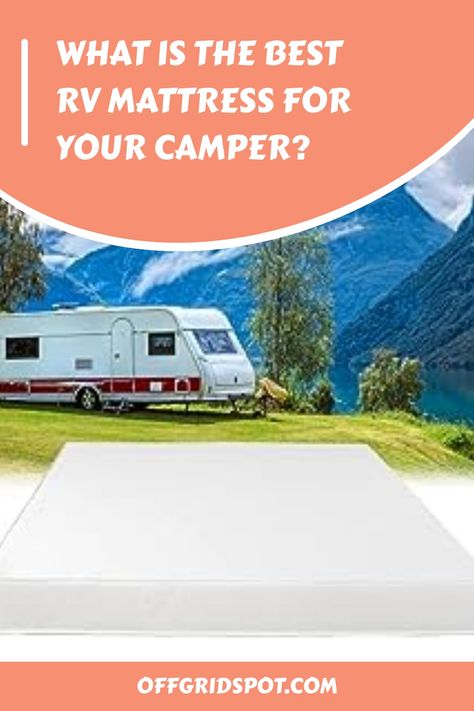 What is the Best RV Mattress for your camper? https://offgridspot.com/best-rv-mattress Camper Mattress, Rv Toilet Paper, Rv Internet, Top Rated Mattresses, Rv Trip Planner, Rv Checklist, Rv Mattress, Stealth Camping, Motorcycle Camping Gear