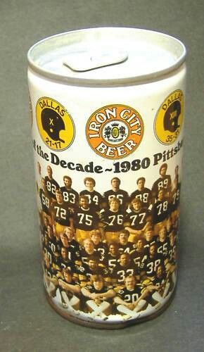 Iron City Beer - Team of the Decade - 1980 Pittsburgh Steeles. Older Women With Tattoos, Iron City Beer, Old Beer Cans, Steelers Baby, Heinz Field, Go Steelers, Nfl Football Players, University Of Pittsburgh, Steeler Nation