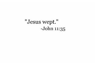 what word in a sentence has the most impact? the last one. what are the most powerful words in sentence structure? verbs. action verbs. SPECIFIC action verbs. doesn't "wept" paint a completely different picture than "cried?" why is this verse so impactful? literary genius. Jesus Wept Verse, Jesus Wept Tattoo, Biblical Tattoos, Fun Tattoos, Verse Tattoos, Jesus Wept, Prayer For Guidance, Funky Tattoos, Action Verbs