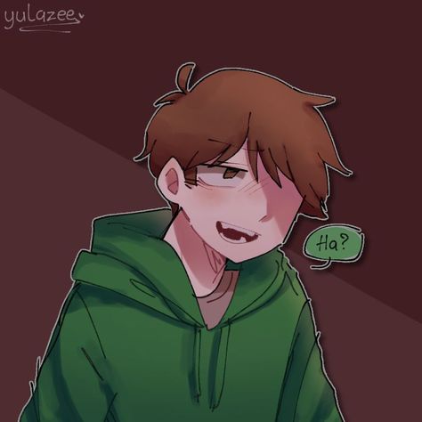 Edd Eddsworld, Edd Gould, Eddsworld Fanart, Minding My Own Business, Eddsworld Comics, Camping Art, Owl House, Cartoon Art, Anime Boy