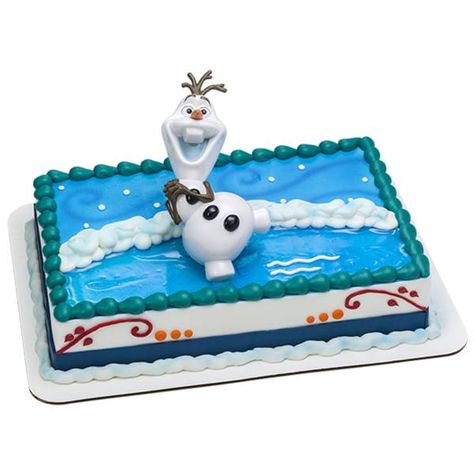 Disney Frozen Olaf Chillin Olaf Cake Topper, Frozen Cake Decorations, Disney Frozen Cake, Olaf Cake, Frozen Decorations, Bakery Crafts, Frozen Cake Topper, Cake Kit, Disney Frozen Olaf