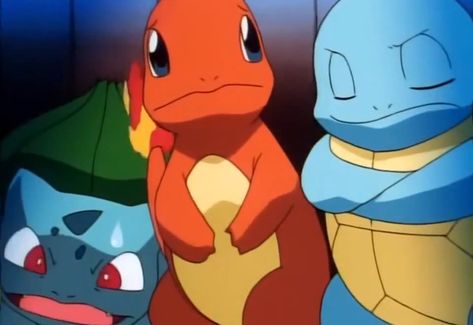 #Squirtle #Charmander #Bulbasaur - #Pokemon Out Of Context Images, Johto Region, Charmander Charmeleon Charizard, Bulbasaur Pokemon, Pokémon Anime, Leopard Geckos, Pokemon Starters, Cool Pokemon Wallpapers, All Anime Characters