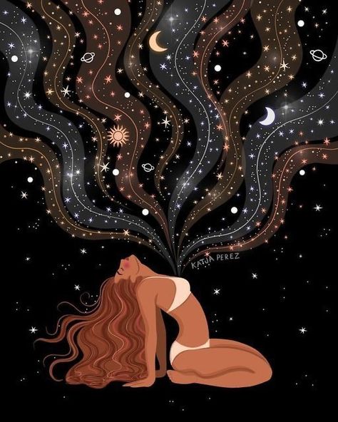 Your feminine energy is your superpower. Do not be afraid to breathe into all that you are. Your desires Your dreams Your intuition Your magnetism Your receptivity Your sensuality Your creativity Your deep connection to all that is… I honor you in your humanness, your Divinity, your wholeness. Love beyond words, 🌺Carrie Illustration Of Desire, Powerful Woman Illustration, Divine Feminine Art Goddesses, Wallpaper Feminine Energy, Abundant Woman, Sensual Wallpaper, Divine Feminine Energy Art, Feminine Energy Wallpaper, Feminine Energy Art