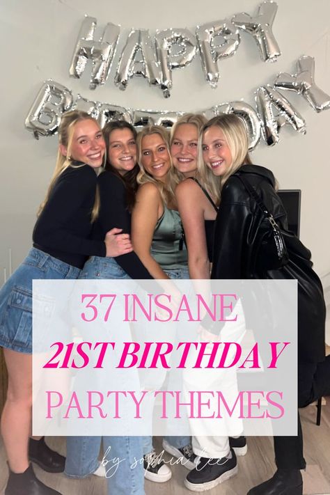 Looking for ways to celebrate your 21st birthday that you will never forget?? These ideas will make your night spectacular ✨🥂 21st Birthday Party Themes, 21st Birthday Themes, 21st Birthday Girl, Sophia Lee, 21st Birthday Party, Birthday Ideas For Her, Girls 21st, Girl Birthday Themes, Birthday Party 21