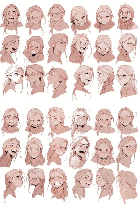 cartoon's expression chart Playful Expression Drawing, Proud Expression Reference, Mad Facial Expression Drawing, Facial Expression Practice, Facial Expression Sketch, Different Eye Expressions Drawing, Face Expressions Reference Drawing, How To Draw Facial Expressions, Female Facial Expressions Reference