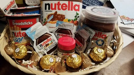 Nutella Gift, Nutella Gifts, Couple Songs, Cute Couple Songs, Yummy Recipes, Nutella, Anniversary Gift, Balayage, Anniversary Gifts