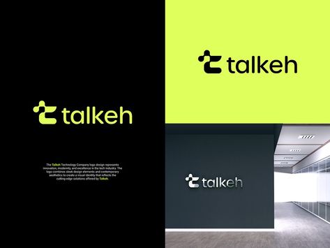 talkeh logo, technology, tech, it company, startup, website by Abdul Gaffar on Dribbble Rd Logo, Technology Company Logo, Startup Logo Design, Startup Website, Logo Technology, Innovative Logo, Startup Branding, Startup Logo, Social Media Work