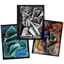 Easy Abstract Paper Relief - Project #226 Paper Relief, 3d Art Projects, Art Education Projects, 7th Grade Art, High School Art Lessons, High School Art Projects, Middle School Art Projects, Art Lessons Middle School, 6th Grade Art