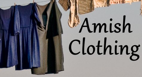 Clothing Interesting Cultures, Amish Clothes, Amish Dress, Amish Clothing, Amish Men, Clothes Lines, Plain People, Ladies Hair, Amish Quilts