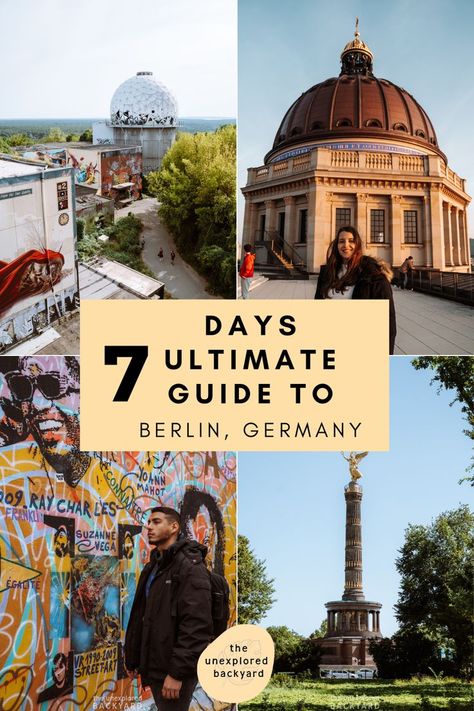 one week in berlin Germany Travel Destinations, Itinerary Design, Suzanne Vega, Germany Travel Guide, Travel Itinerary Template, Planning A Trip, Germany Travel, Travel Aesthetic, Travel Itinerary