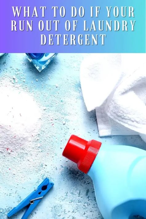 What To Do When You Run Out Of Laundry Detergent • Simple At Home Remove Sweat Stains, Clothes Detergent, Homemade Cleaning Recipes, Diy Cleaning Products Recipes, Laundry Stains, Washing Detergent, Homemade Laundry Detergent, Homemade Laundry, Diy Cleaning Hacks