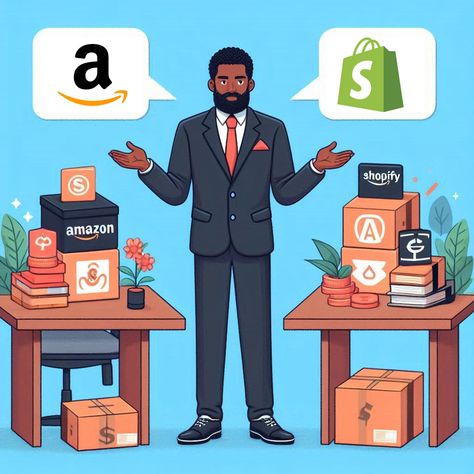 I discuss the pros and cons of Amazon vs. Shopify and help you decide which platform is best for your business. 🤔💡

Here’s what you’ll learn:
👉 Key differences between Amazon and Shopify
👉 The pros and cons of each platform
👉 Which platform might be a better fit for your business

Make the right choice for your eCommerce journey! Tune in now. 🎧 

#Ecommerce #Amazon #Shopify #PlatformComparison #Podcast Marketing Podcasts, Ecommerce Marketing, Free Market, Today Episode, Shopify Store, Pros And Cons, Coffee Break, Talk About, Online Business